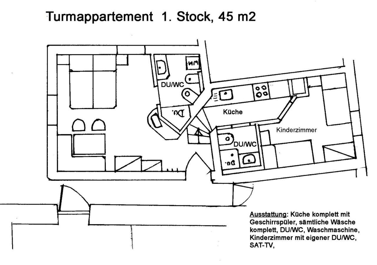 Mitschighof - Apartments Und Pension - Heidis-Welt, Mitschig 黑马戈尔 外观 照片